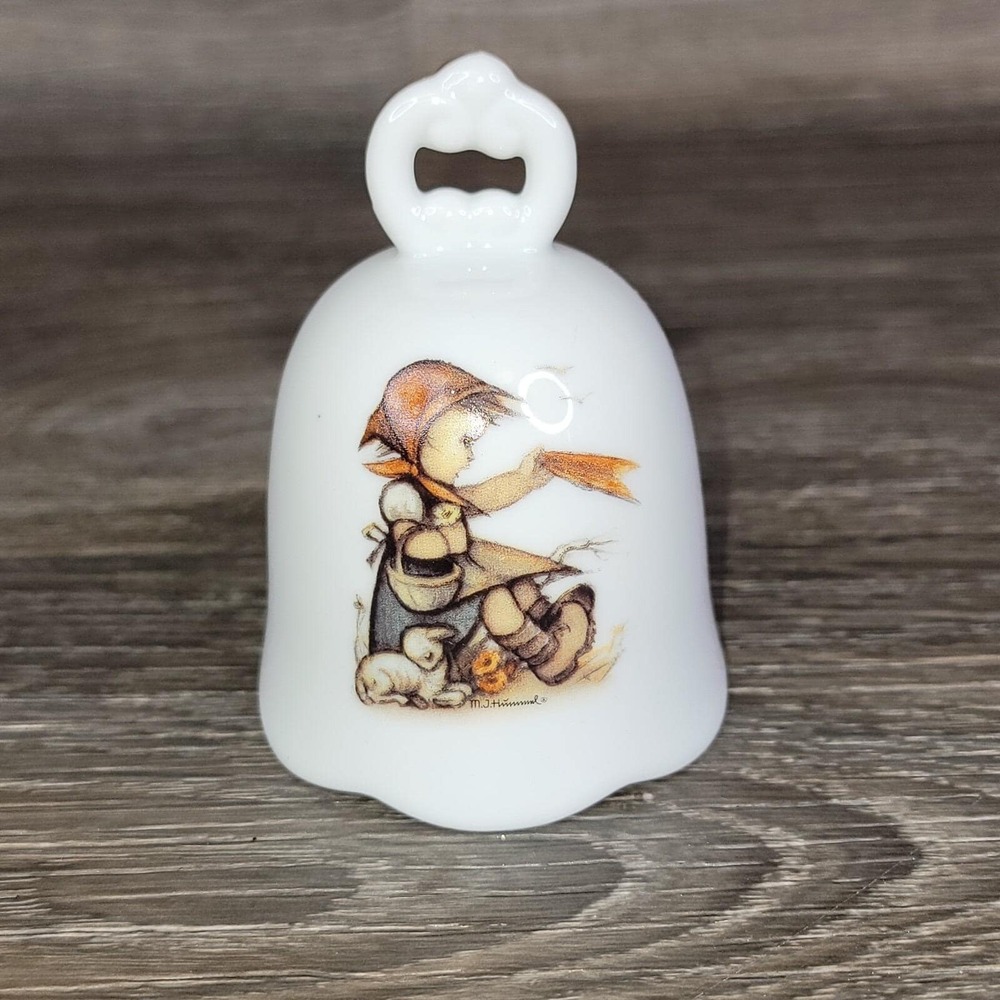 Reutter Porzellan MJ Hummel Bell in Box Germany Collectible Porcelain glass VTG